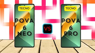 Tecno Pova 6 Neo vs Tecno Pova 6 Pro [upl. by Rramahs232]