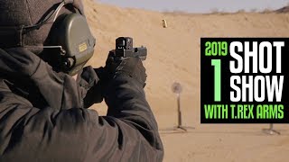 2019 SHOT Show with TREX ARMS  Part 1 [upl. by Kcirted]