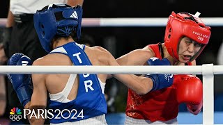 Chang Yuan wins Chinas FIRST EVER Olympic boxing gold  Paris Olympics  NBC Sports [upl. by Aicnelav]