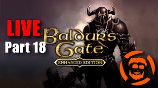 Escaping Durlags Tower  Baldurs Gate  First Time Playing  Part 18 [upl. by Sukramal571]