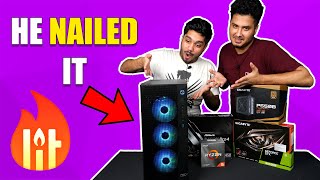 Rs70000 Gaming PC Build India 2020 HINDI 1080P Gaming King [upl. by Gerome]