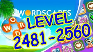 WordScapes Level 24812560 Answers  Passage [upl. by Levi]