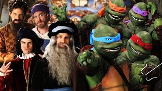 Artists vs TMNT Epic Rap Battles of History [upl. by Anyzratak]