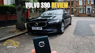 Volvo S90 Review FIRST IMPRESSIONS amp POV Test Drive  LONDON  England [upl. by Giusto560]