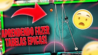 APRENDENDO A FAZER TABELAS EPICAS 8 BALL POOL [upl. by Fleda]