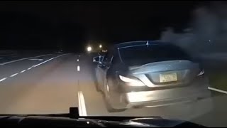 😮🤣408 HP Mercedes CLS550 viciously dominates American V8 Police car Dusted Imagine a CLS63 AMG PP [upl. by Prendergast]