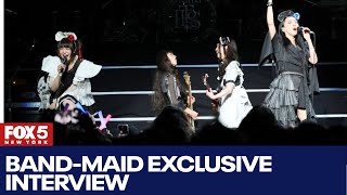 BANDMAID sits down with FOX 5 to talk US fans music and more [upl. by Abbe]