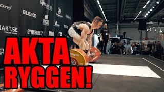 Tyngre Deadlift Challenge [upl. by Eardna]