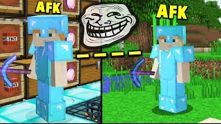 STEALING AN AFK PLAYER FROM HIS BASE  Minecraft FACTIONS 839 [upl. by Durkee]