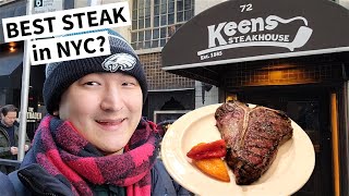 Is Keens Steakhouse Worth The Hype Revisiting NYCs Iconic Steakhouse [upl. by Apul]