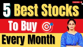 5 Best Stocks To Buy Now For Long Term Investment  Stocks For Every Month  Diversify Knowledge [upl. by Ennaihs]