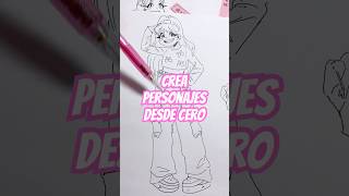 Cómo CREAR PERSONAJES desde cero tutoraldibujo dibujo comic consejosdedibujo tipsdedibujo art [upl. by Jacquie]