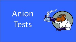 AQA Chemistry Required Practical 7 Tests for Anions [upl. by Lucia]