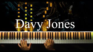 Piano Tutorial  Davy Jones  Pirates of the Caribbean 2  EPIC VERSION [upl. by Oileduab4]