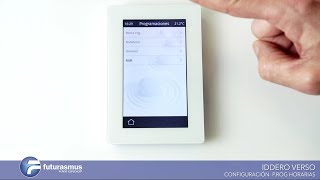 4CONFIGURACIÓN DE IDDERO VERSO PROGRAMACIONES HORARIAS [upl. by Eeclehc]