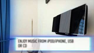 Panasonic SCHC37  Compact Stereo System [upl. by Guod460]