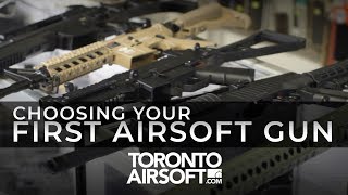 What to consider when choosing your first airsoft gun  TorontoAirsoftcom [upl. by Bock610]