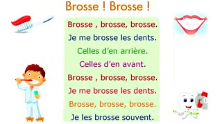 Comptine brosse  Brosse  1ere AEP français [upl. by Beacham468]