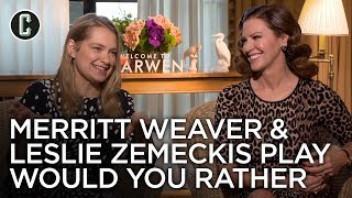 Welcome to Marwen Merritt Weaver and Leslie Zemeckis Interview [upl. by Elburr]