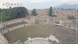 Pompei vista dal drone  Teatri [upl. by Assilanna95]