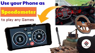 How to make Speedometer for ETS2 using mobile  Sim Dashboard for ETSATS and other games [upl. by Frankie851]