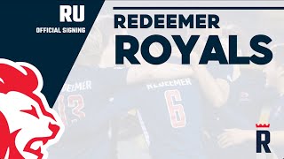 Redeemer MSOC Sign Luca Moras [upl. by Sigler854]