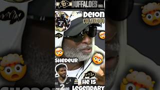 Deion Sanders 😡 REACTION To Colorados Hail Mary 🏈  GIVE SHEDEUR 2 SECONDS amp SEE👀 shorts deion [upl. by Einahets]