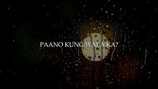 Jerrold Angeles  Paano kung wala ka Lyric Video [upl. by Elockcin567]