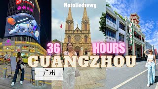 36 HOURS in GUANGZHOU 广州  Citywalk Food Shopping Museum Church Photospots  CHINA Vlog [upl. by Noneek173]