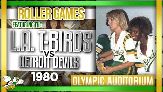 1980 Roller Games LA TBirds vs Detroit Devils 8584 [upl. by Artair]