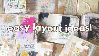 7 layout ideas for junk journal pages examples amp my top tips [upl. by Budding]