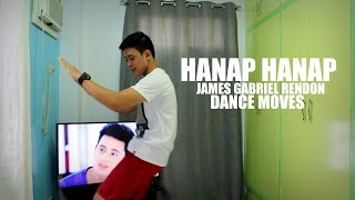 Hanap hanap James Reid and Nadine Lustre  James Gabriel Rendon Dance Moves [upl. by Giselbert]