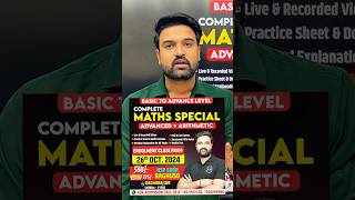 Complete Maths Special Course 🤯😱  SSC Abhinay Maths ssc shorts [upl. by Dennet]