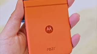 Motorola Moto Razr 50 Ultra 5G Handson Review [upl. by Ric]