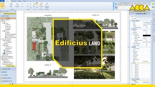 Software für Garten und Landschaftsbau GaLaBau  Edificius LAND  ACCA software [upl. by Wershba]