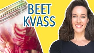 Beet Kvass Recipe from Nourishing Traditions  Traditional Fermented Beets Without Sugar or Vinegar [upl. by Akcirret]