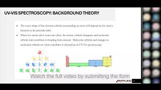 Webinar Fundamentals of Spectroscopy Trailer [upl. by Assyral376]