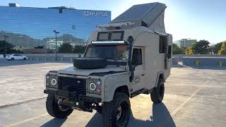 1993 LAND ROVER DEFENDER 110 CAMPER [upl. by Burnside]