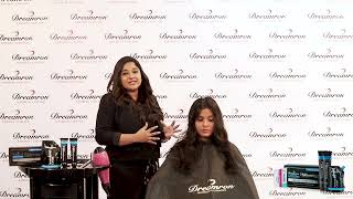 How to use the Dreamron Hair Straightener Special Salon Pack for Professionals [upl. by Adnolat]