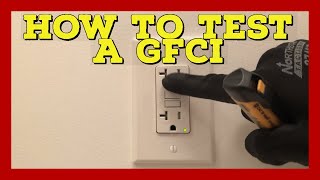 How to test a GFCI  How to troubleshoot a GFCI  The Electrical Guide [upl. by Stokes342]