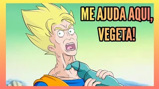 ME AJUDA VEGETA DRAGON BALL Z Animação Smzinho Edition [upl. by Waldack]