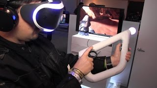 PlayStation VR Aim An impressive light gun for PSVR [upl. by Trilbi510]