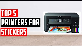 ✅Best Printer for Stickers In 2024  Get creative and make money printing stickers at home [upl. by Chevalier345]