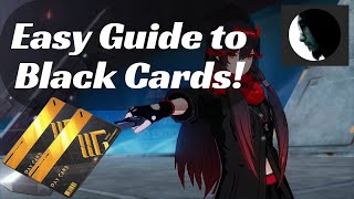 PGR How to Farm Black Cards  Beginners Guide Punishing Gray Raven [upl. by Anbul]