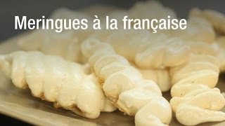 Recette de meringues à la française [upl. by Humphrey]