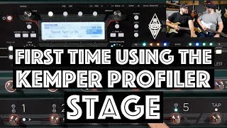 First Time Using the Kemper Profiler Stage [upl. by Wycoff]