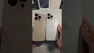 iPhone 16 Pro Max vs iPhone 16 Pro size comparison amp Boot Up Test [upl. by Lever]