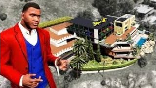 Upgrading Franklins HOUSE TO MANSION in GTA 5 [upl. by Alakim]