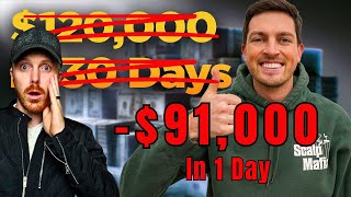 Trades By Matt Shares ALL on How He Lost 91000 in a Single Day [upl. by Eehtomit]