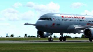 Air Canada KidsHorizons A319114 takeoff OttawaMcdonaldCartier [upl. by Loreen]